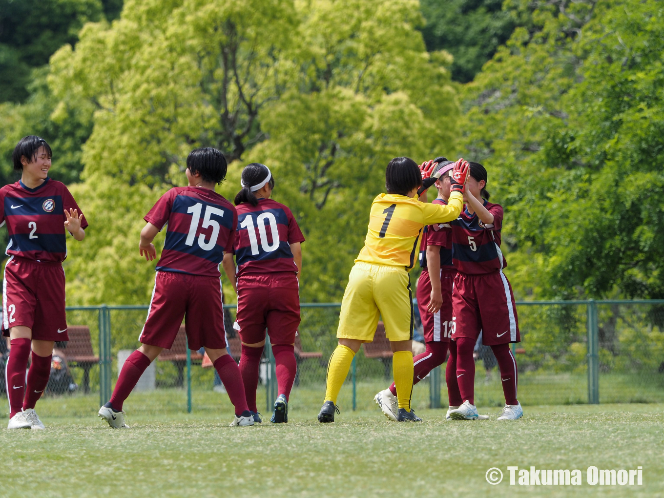 撮影日：2024年5月18日 
京都府高校総体 準決勝