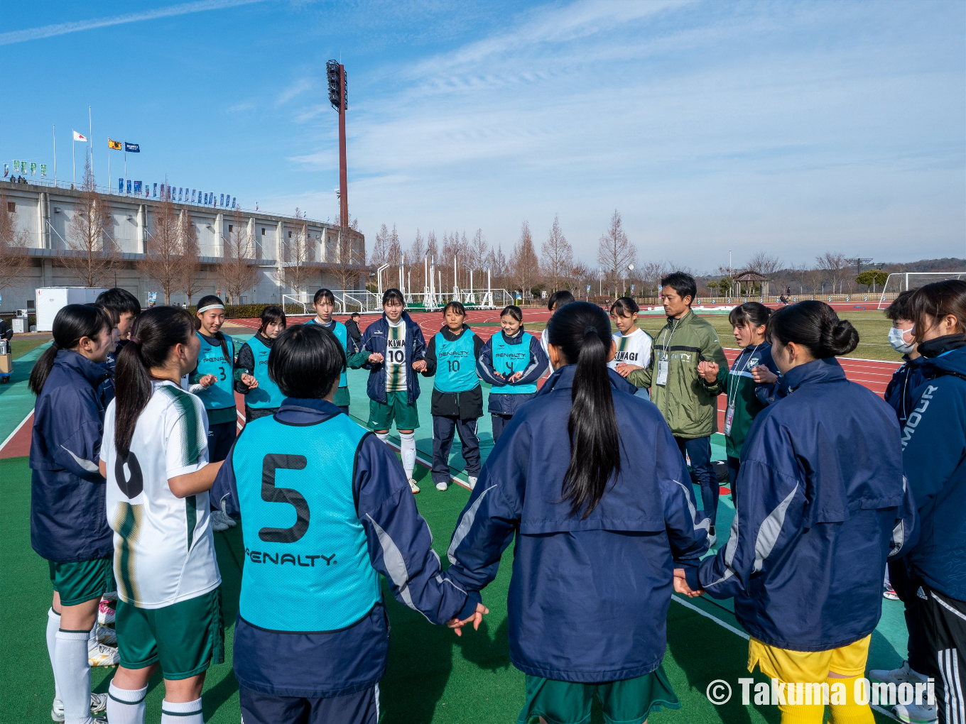 撮影日：2024年12月30日 
全日本高等学校女子サッカー選手権 2回戦