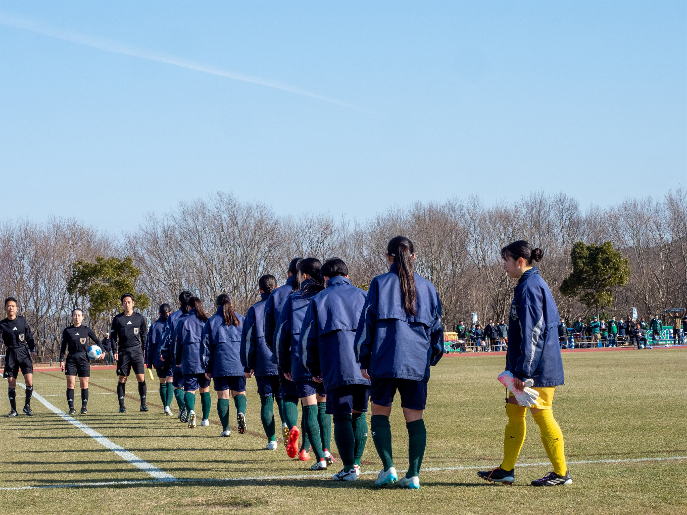 撮影日：2025年1月3日 
全日本高等学校女子サッカー選手権 3回戦