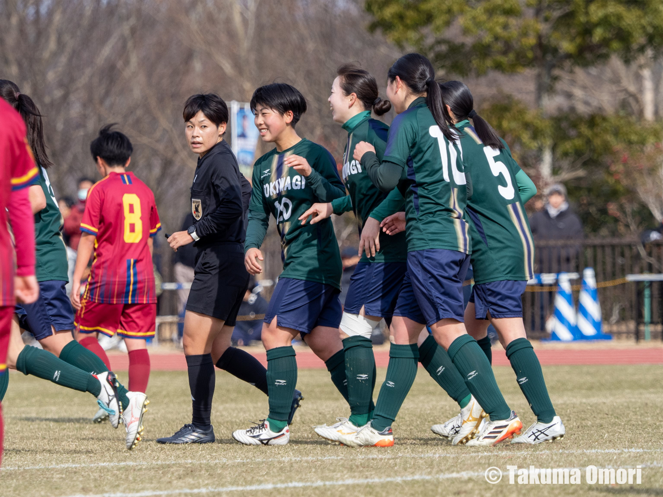 撮影日：2025年1月5日 
全日本高等学校女子サッカー選手権 準々決勝