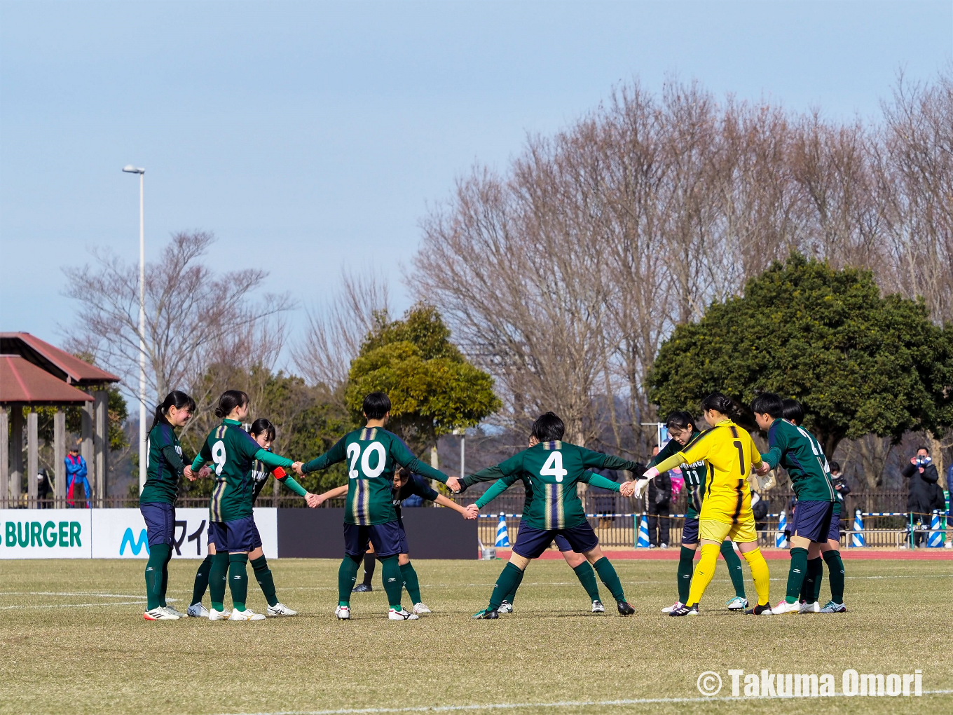 撮影日：2025年1月5日 
全日本高等学校女子サッカー選手権 準々決勝