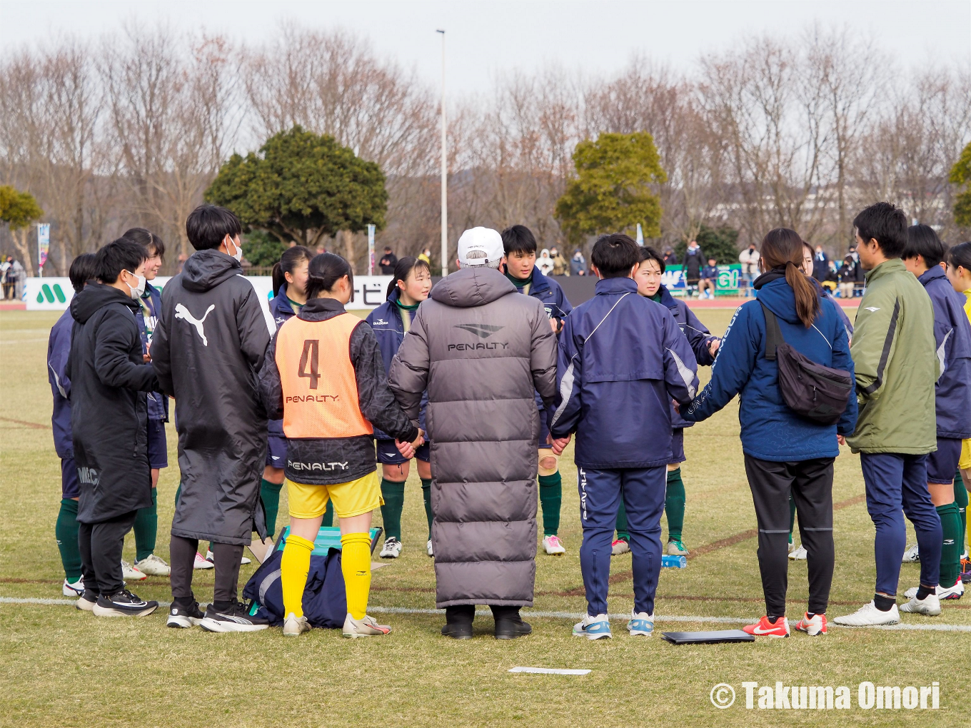 撮影日：2025年1月5日 
全日本高等学校女子サッカー選手権 準々決勝