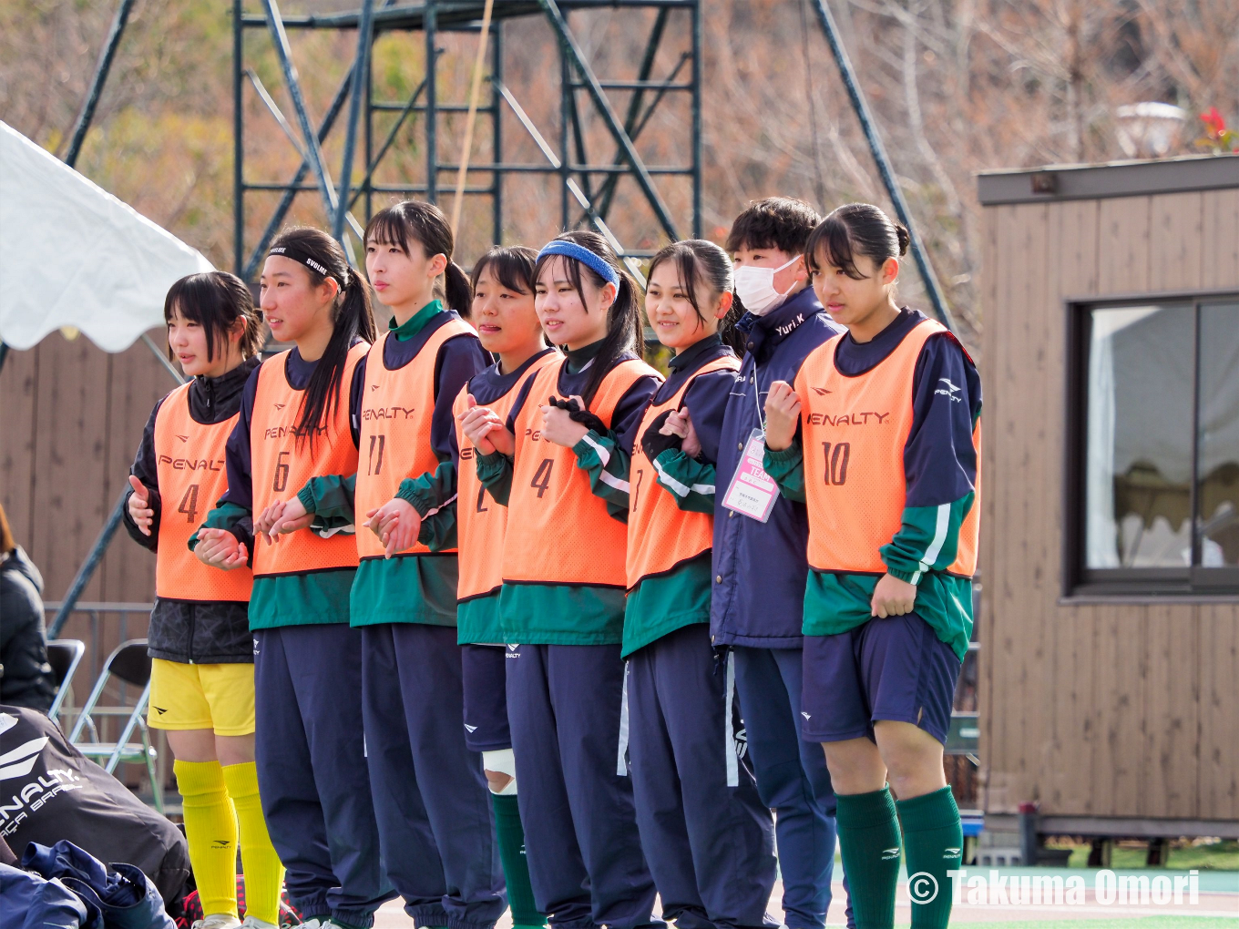 撮影日：2025年1月5日 
全日本高等学校女子サッカー選手権 準々決勝