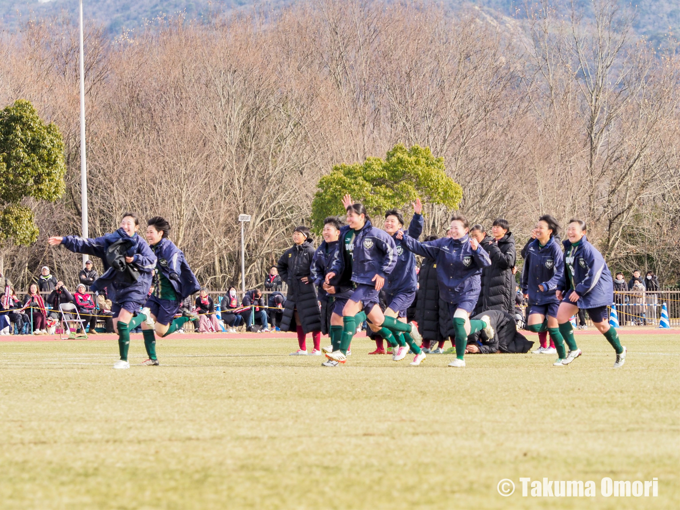 撮影日：2025年1月5日 
全日本高等学校女子サッカー選手権 準々決勝