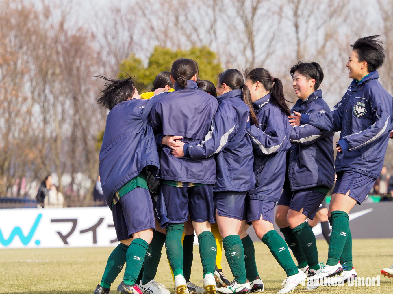 撮影日：2025年1月5日 
全日本高等学校女子サッカー選手権 準々決勝