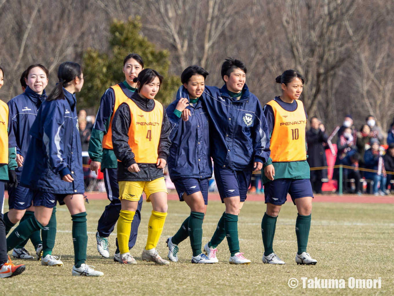 撮影日：2025年1月5日 
全日本高等学校女子サッカー選手権 準々決勝