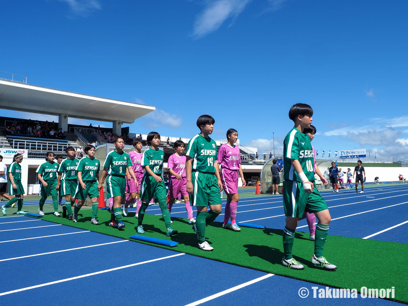 撮影日：2024年7月30日 
インターハイ1回戦