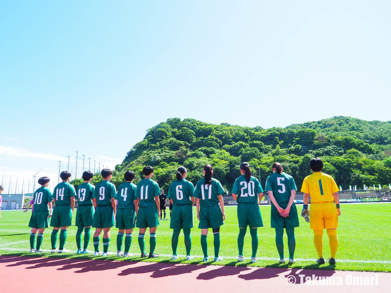 撮影日：2024年7月30日 
インターハイ1回戦