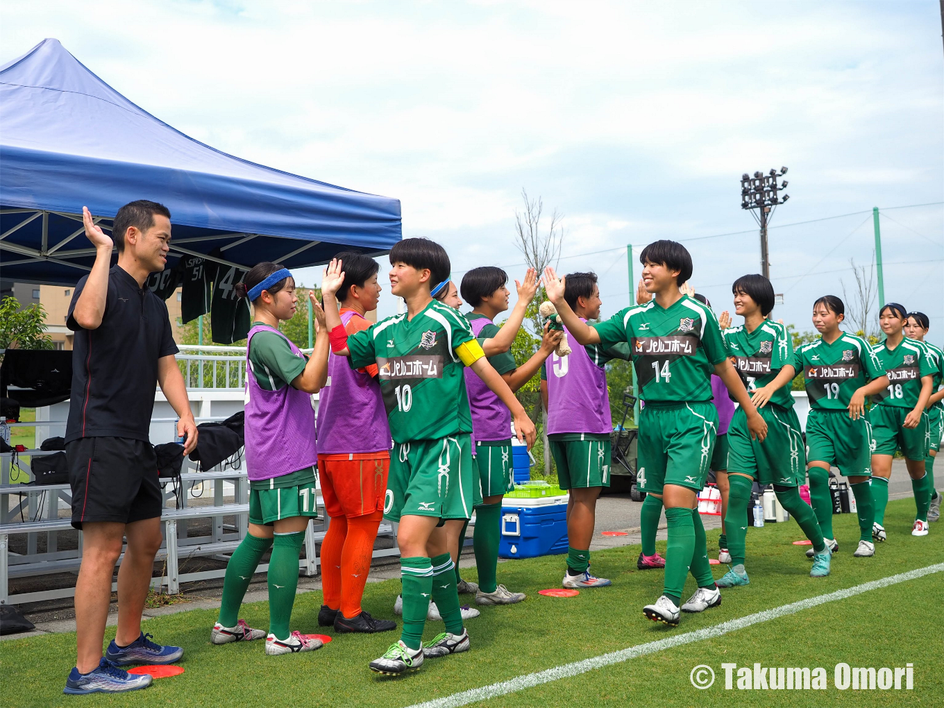 撮影日：2024年9月7日 
皇后杯東北大会