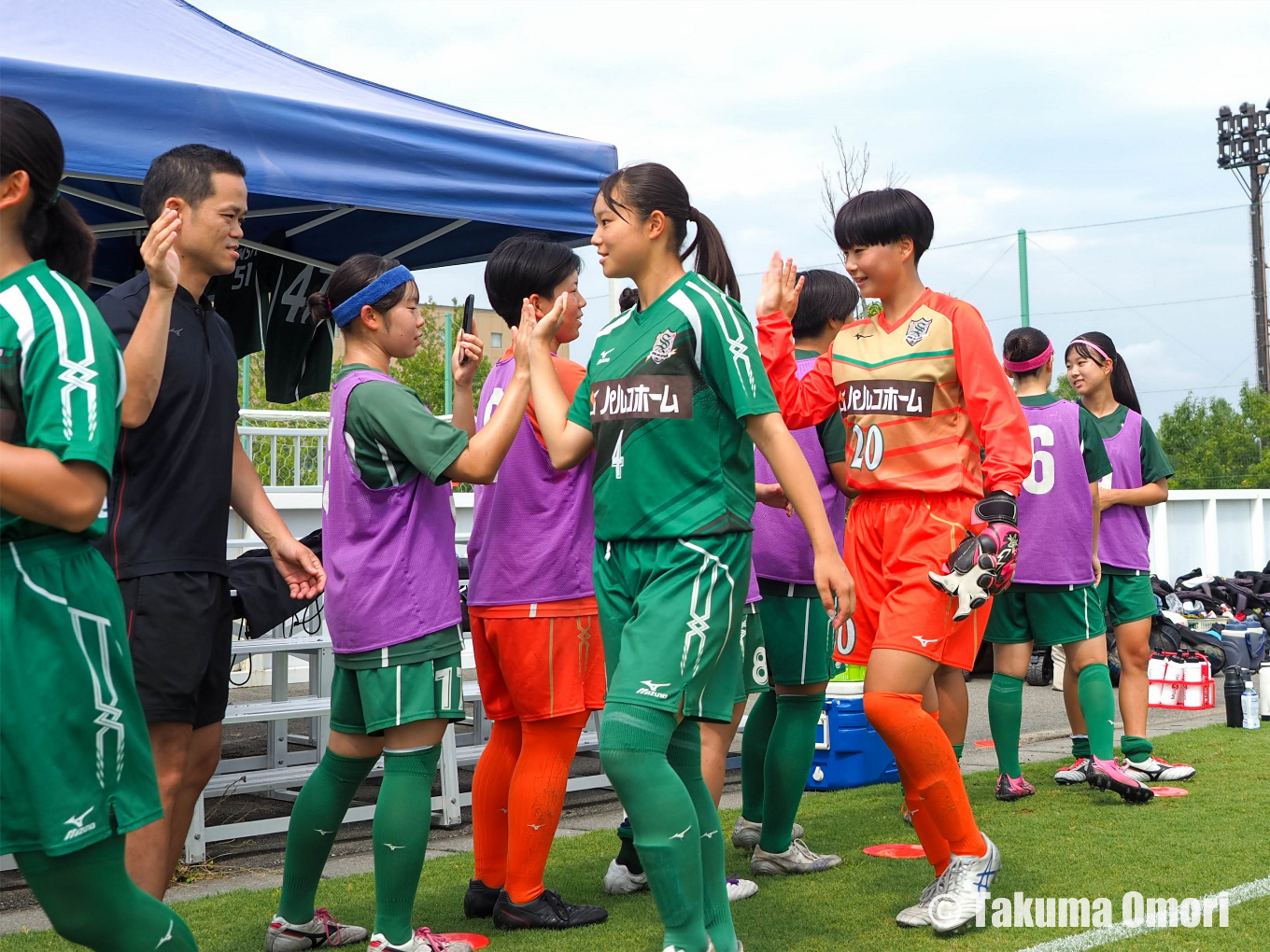 撮影日：2024年9月7日 
皇后杯東北大会