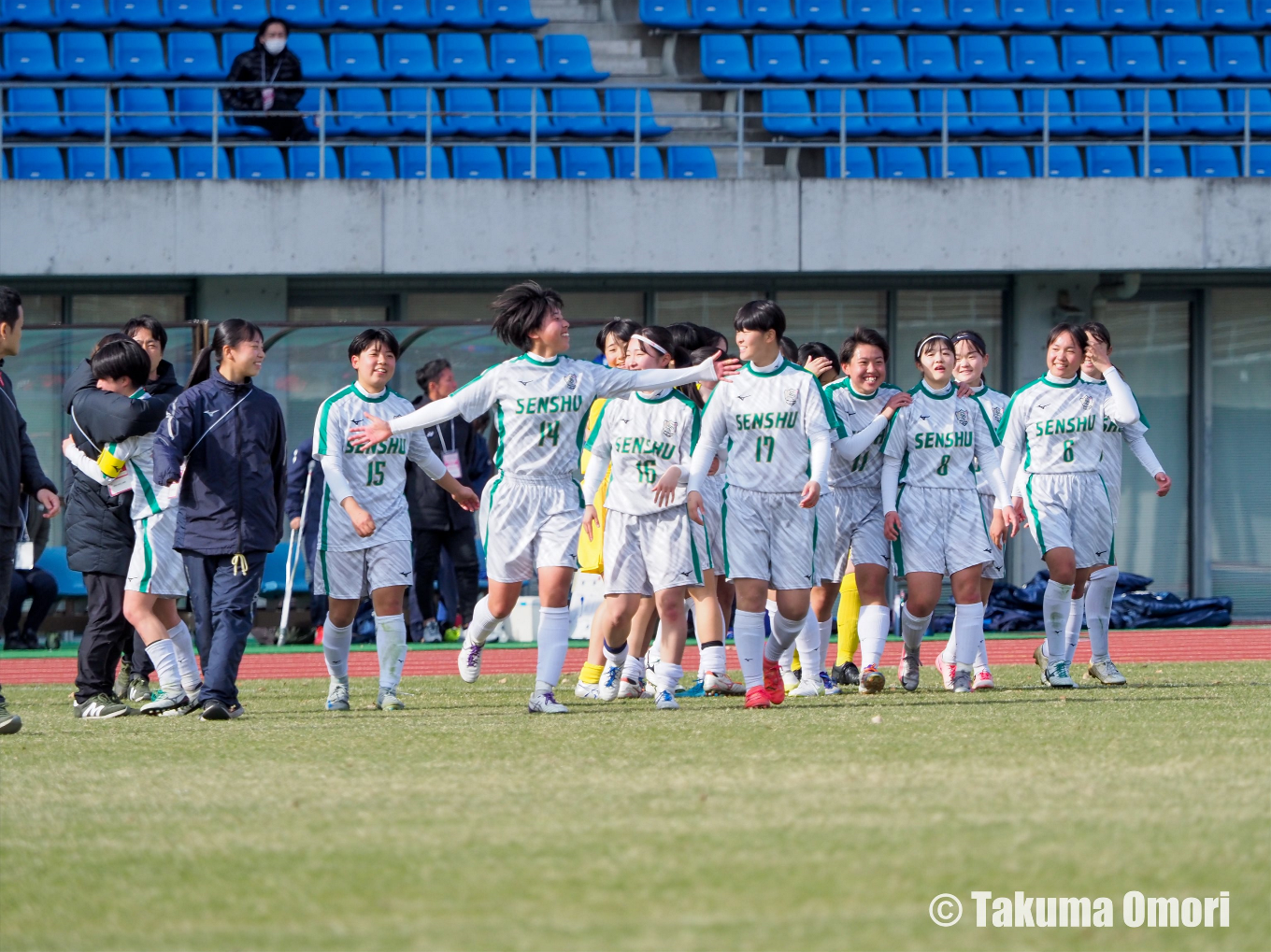 撮影日：2024年12月30日 
全日本高等学校女子サッカー選手権 2回戦