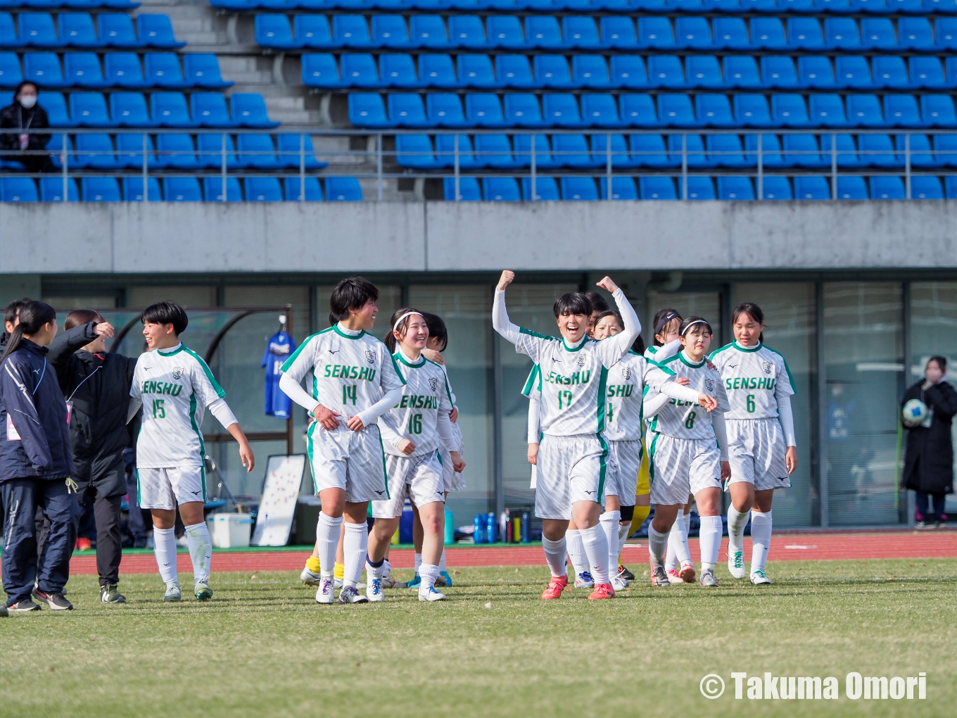 撮影日：2024年12月30日 
全日本高等学校女子サッカー選手権 2回戦