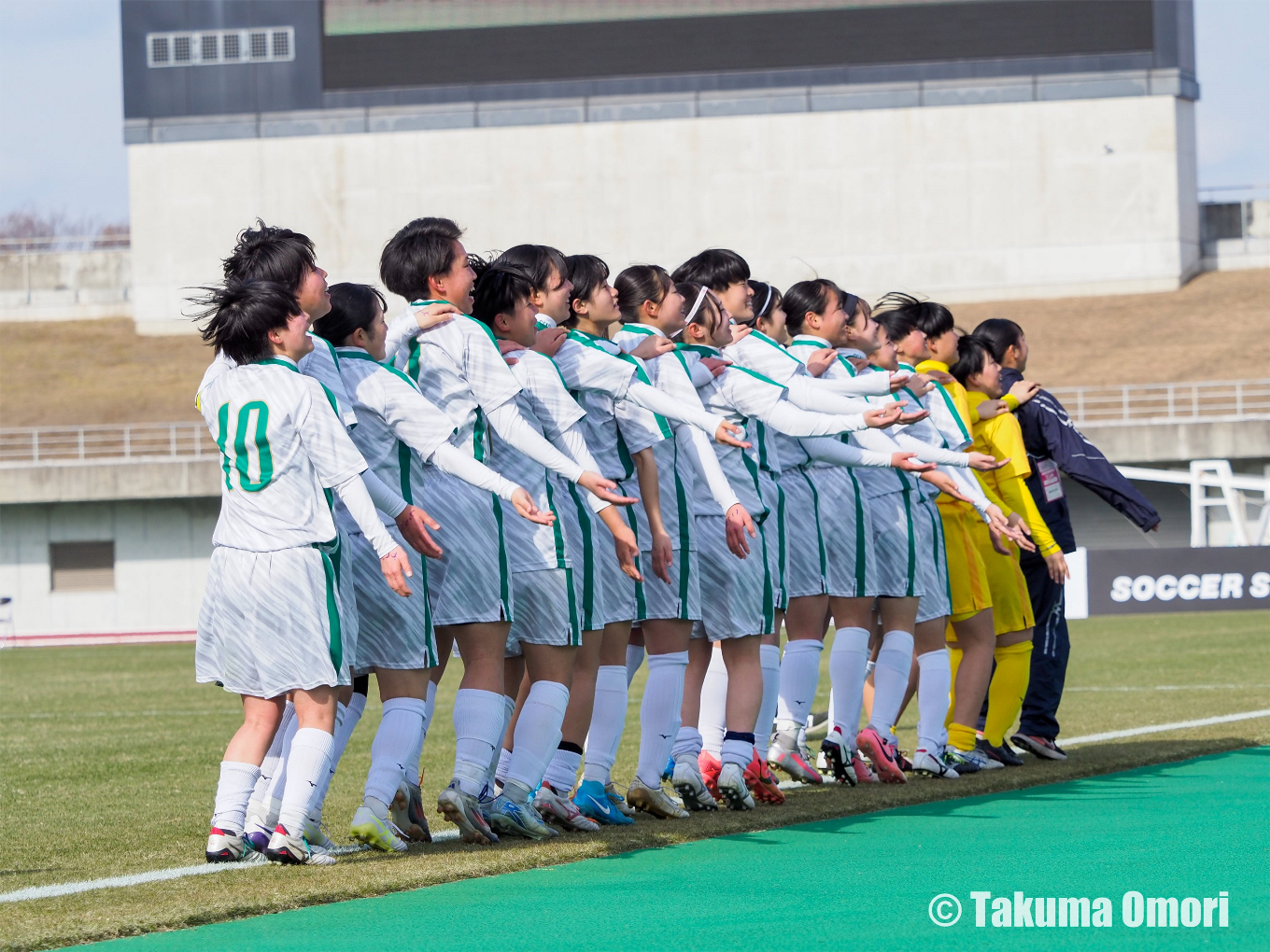 撮影日：2024年12月30日 
全日本高等学校女子サッカー選手権 2回戦