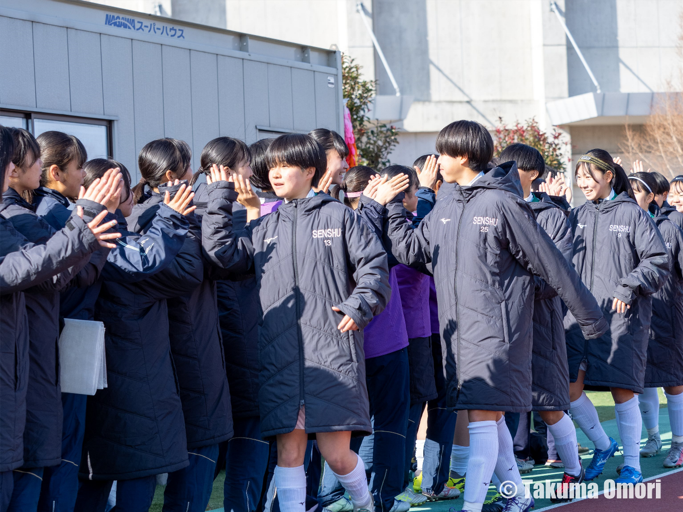 撮影日：2025年1月3日 
全日本高等学校女子サッカー選手権 3回戦