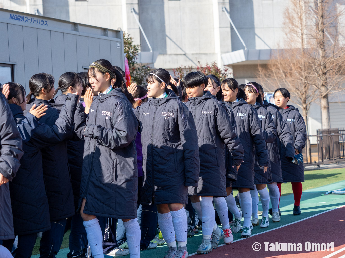 撮影日：2025年1月3日 
全日本高等学校女子サッカー選手権 3回戦