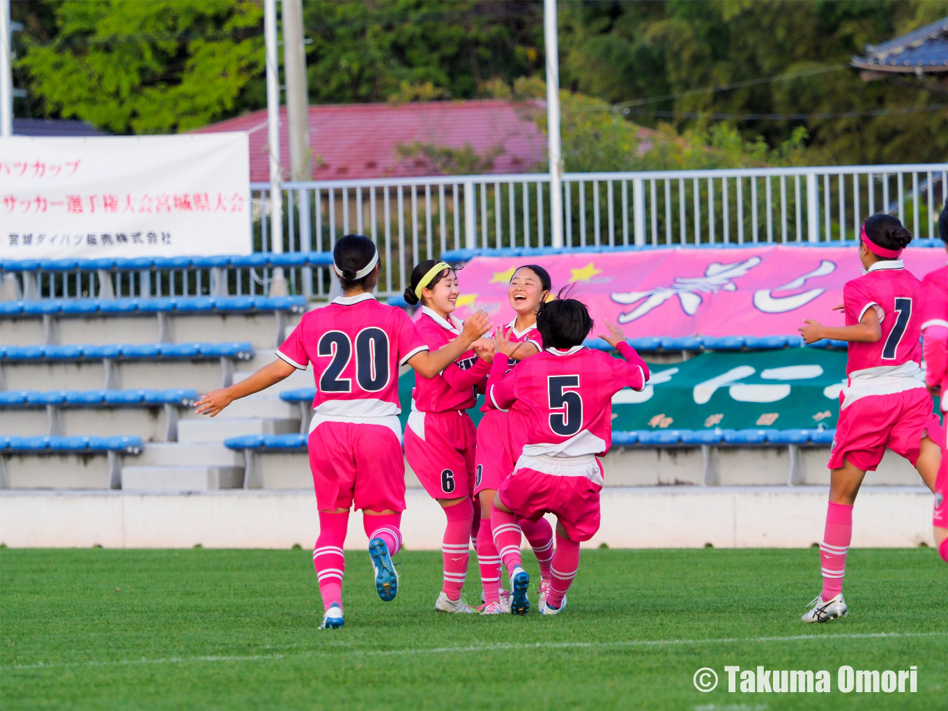 撮影日：2024年11月3日 
全日本高校女子サッカー選手権宮城県大会 決勝