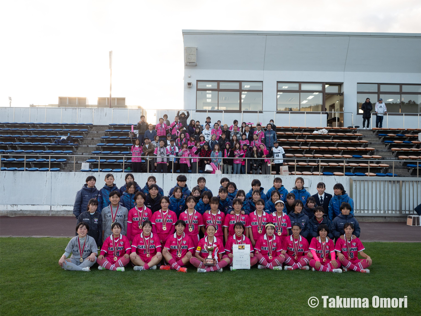 撮影日：2024年11月3日 
全日本高校女子サッカー選手権宮城県大会 決勝
