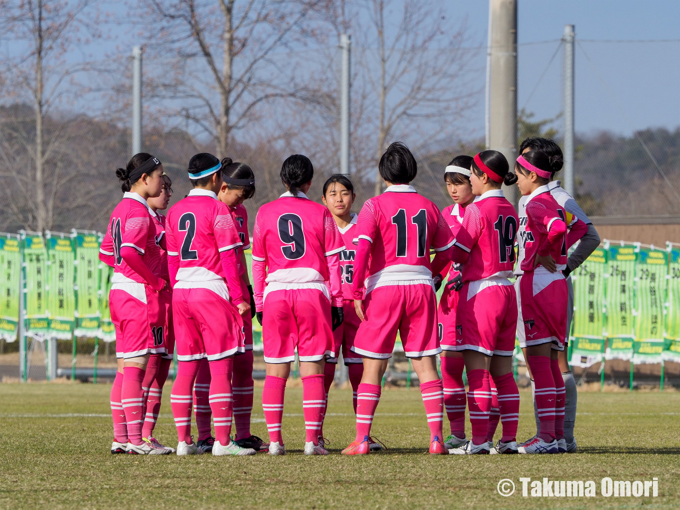 撮影日：2025年1月3日 
全日本高等学校女子サッカー選手権 3回戦