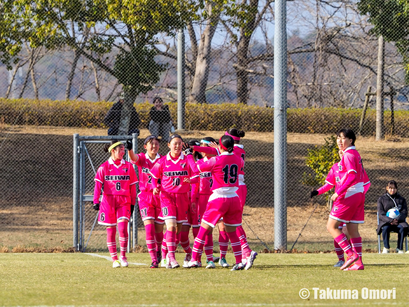 撮影日：2025年1月3日 
全日本高等学校女子サッカー選手権 3回戦