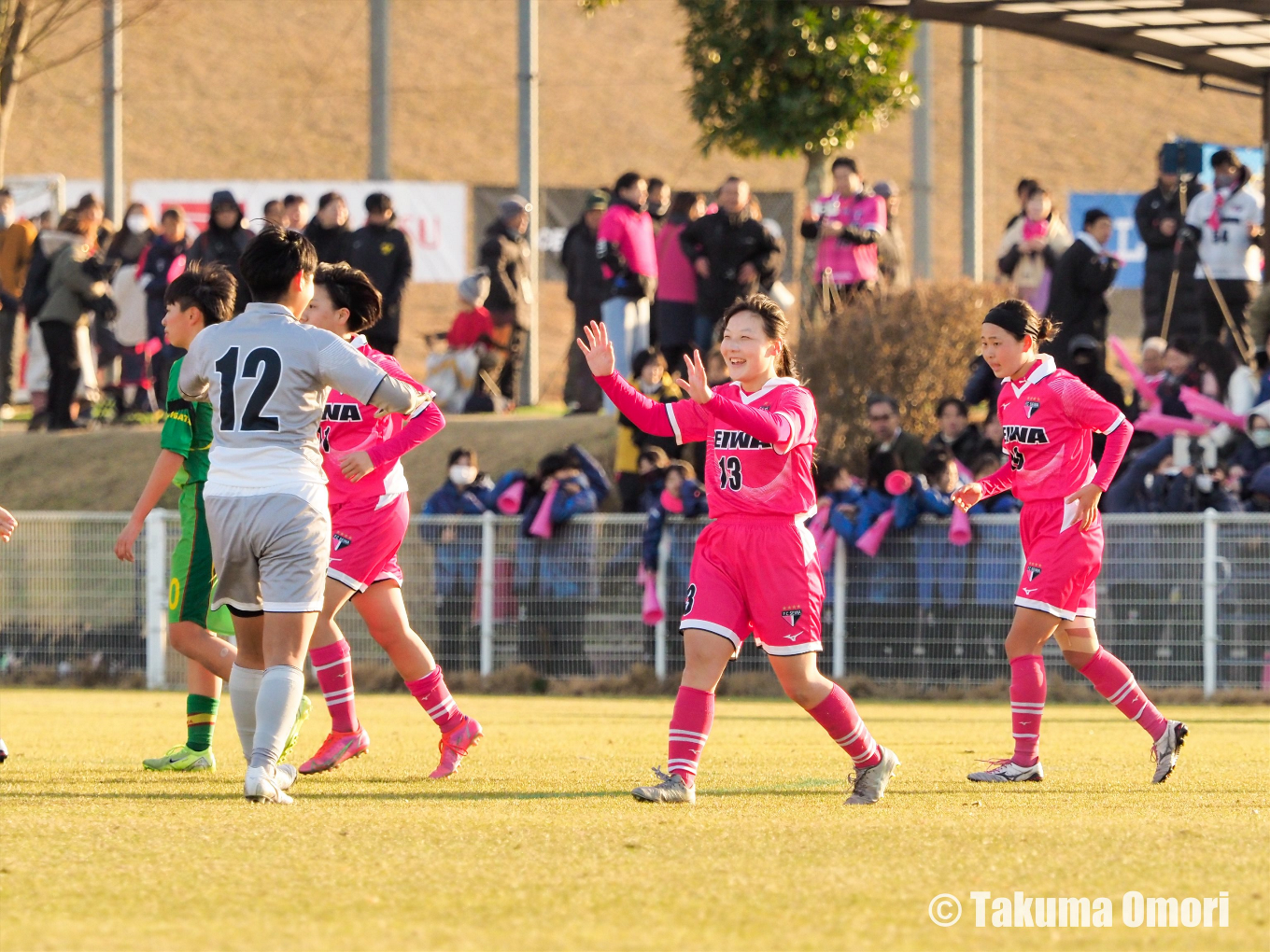 撮影日：2025年1月3日 
全日本高等学校女子サッカー選手権 3回戦