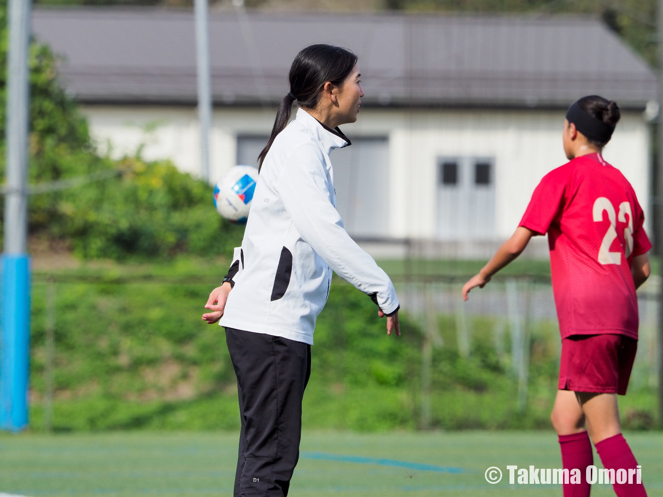 撮影日：2024年11月1日 
全日本高校女子サッカー選手権宮城県大会1回戦