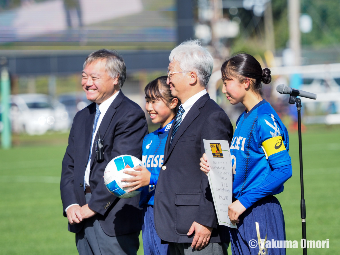 撮影日：2024年11月3日 
全日本高校女子サッカー選手権宮城県大会 3位決定戦