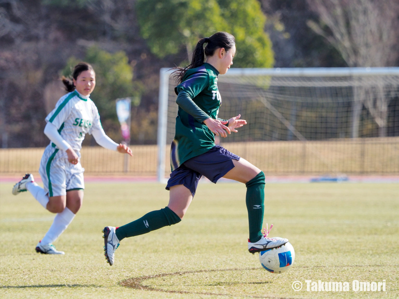 撮影日：2025年1月3日
全日本高等学校女子サッカー選手権 3回戦