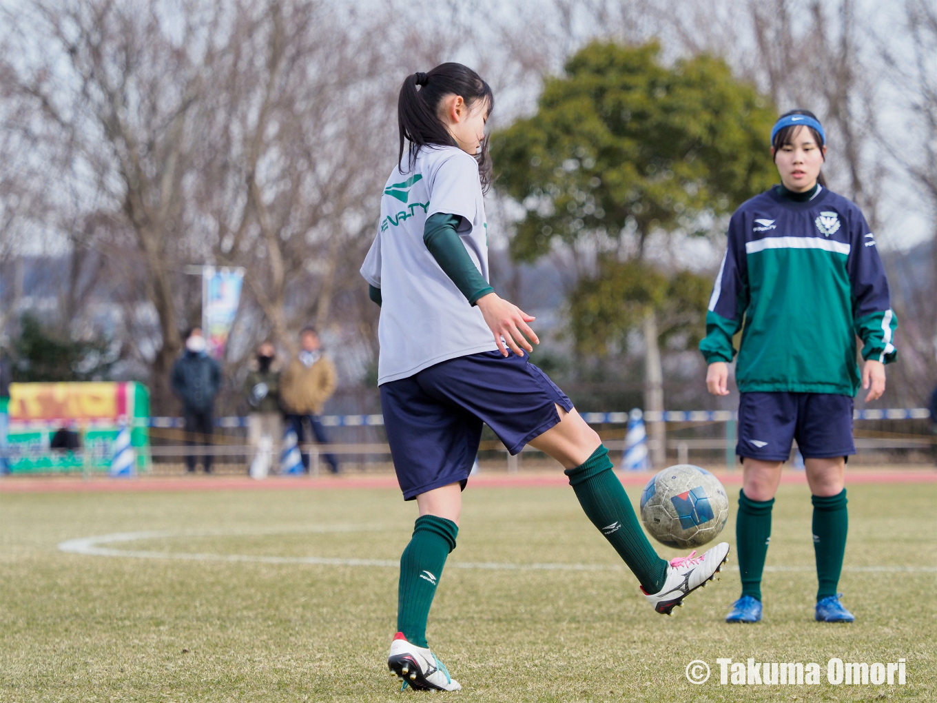 撮影日：2024年1月5日
全日本高等学校女子サッカー選手権 準々決勝