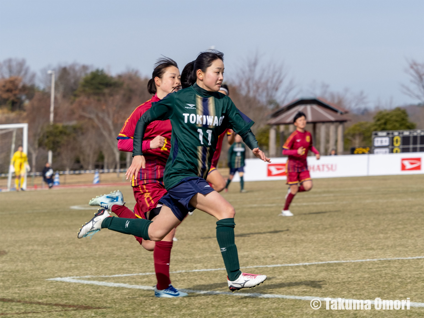 撮影日：2024年1月5日
全日本高等学校女子サッカー選手権 準々決勝