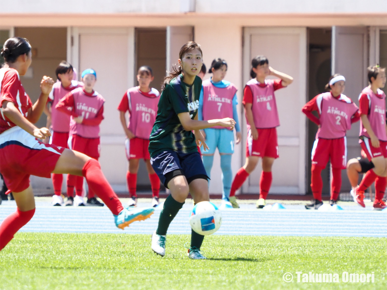 撮影日：2024年7月30日 
インターハイ1回戦