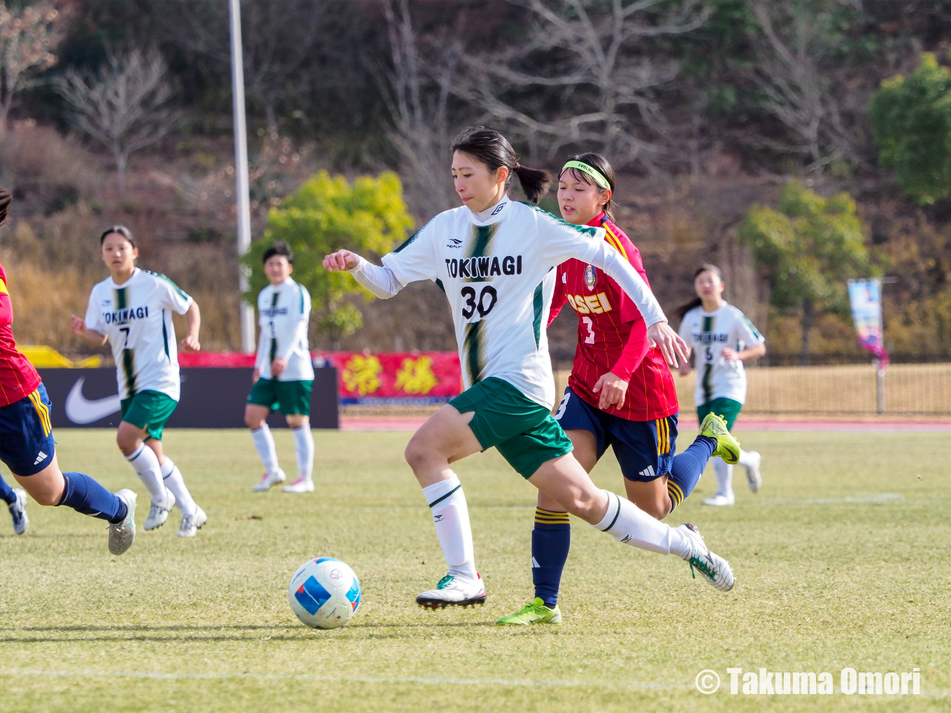 撮影日：2024年12月30日 
全日本高等学校女子サッカー選手権 2回戦