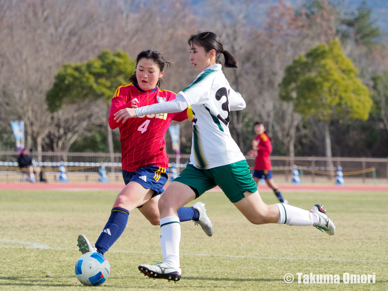 撮影日：2024年12月30日 
全日本高等学校女子サッカー選手権 2回戦