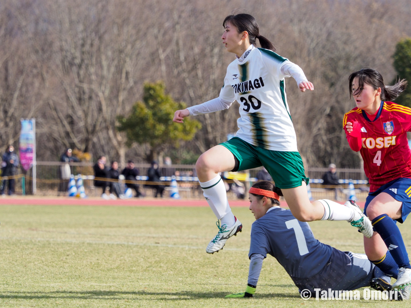 撮影日：2024年12月30日 
全日本高等学校女子サッカー選手権 2回戦