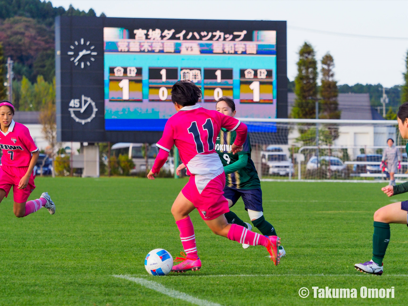 撮影日：2024年11月3日
全日本高校女子サッカー選手権宮城県大会 決勝