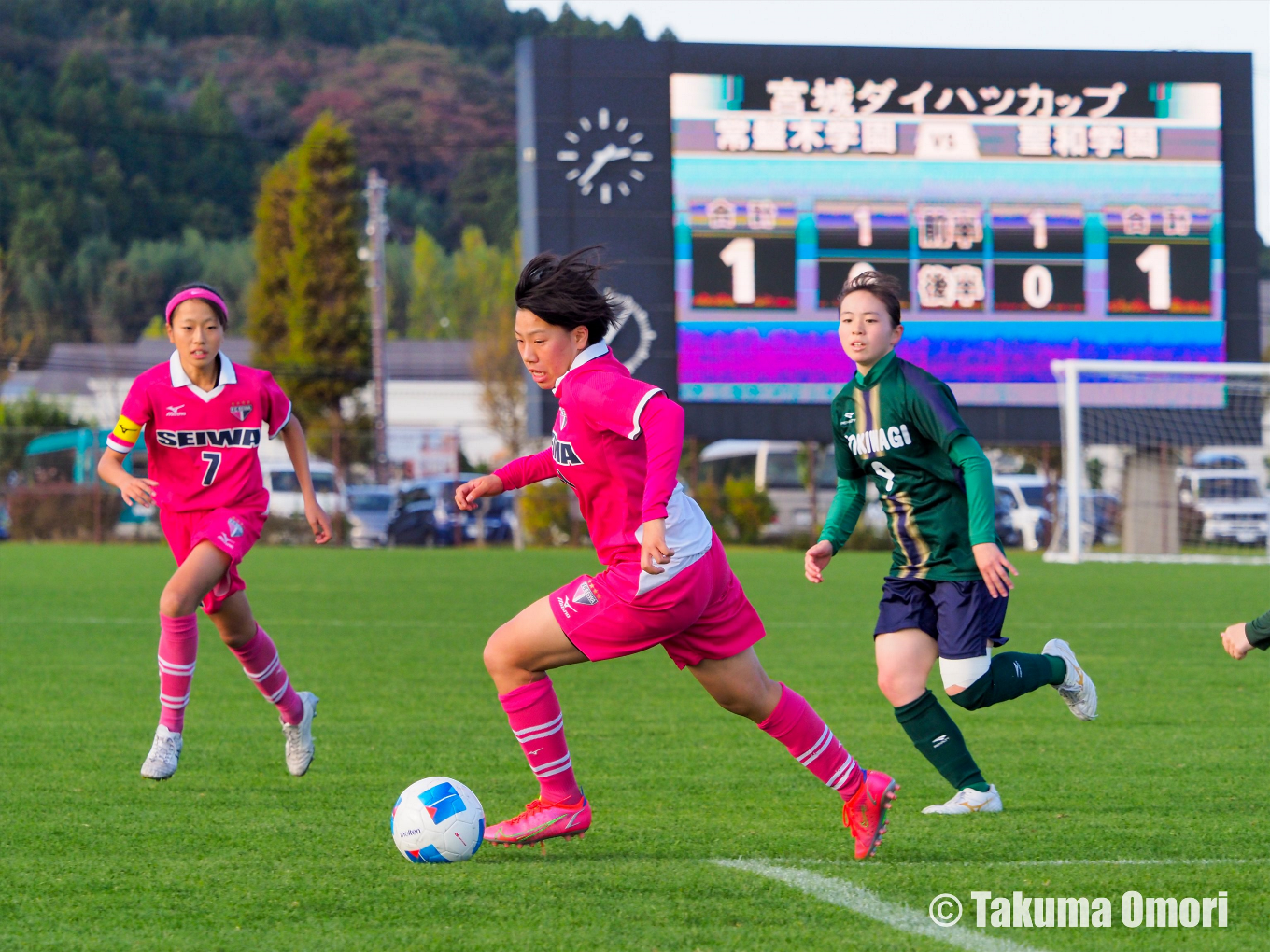 撮影日：2024年11月3日
全日本高校女子サッカー選手権宮城県大会 決勝