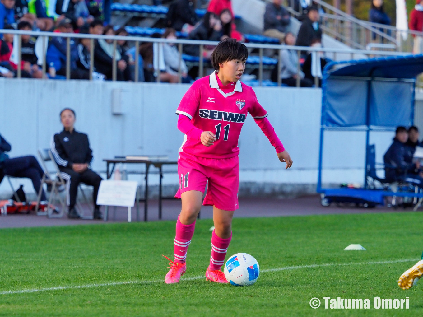 撮影日：2024年11月3日
全日本高校女子サッカー選手権宮城県大会 決勝