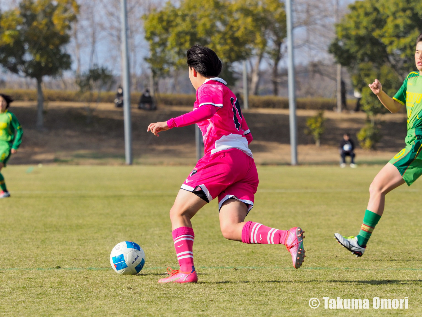 撮影日：2025年1月3日
全日本高等学校女子サッカー選手権 3回戦