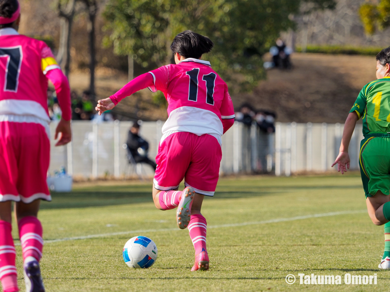 撮影日：2025年1月3日
全日本高等学校女子サッカー選手権 3回戦