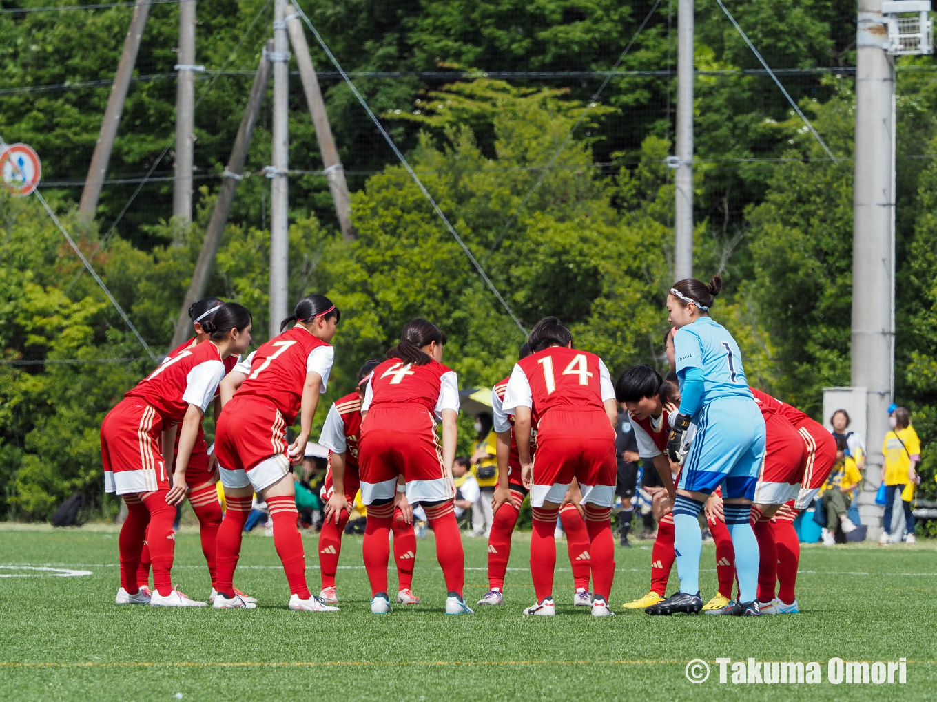 撮影日：2024年5月26日 
関東高等学校女子サッカー大会 準決勝
