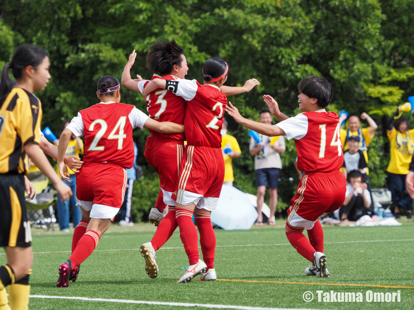 撮影日：2024年5月26日 
関東高等学校女子サッカー大会 準決勝