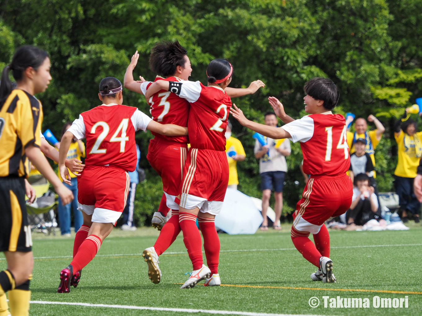 撮影日：2024年5月26日 
関東高等学校女子サッカー大会 準決勝
