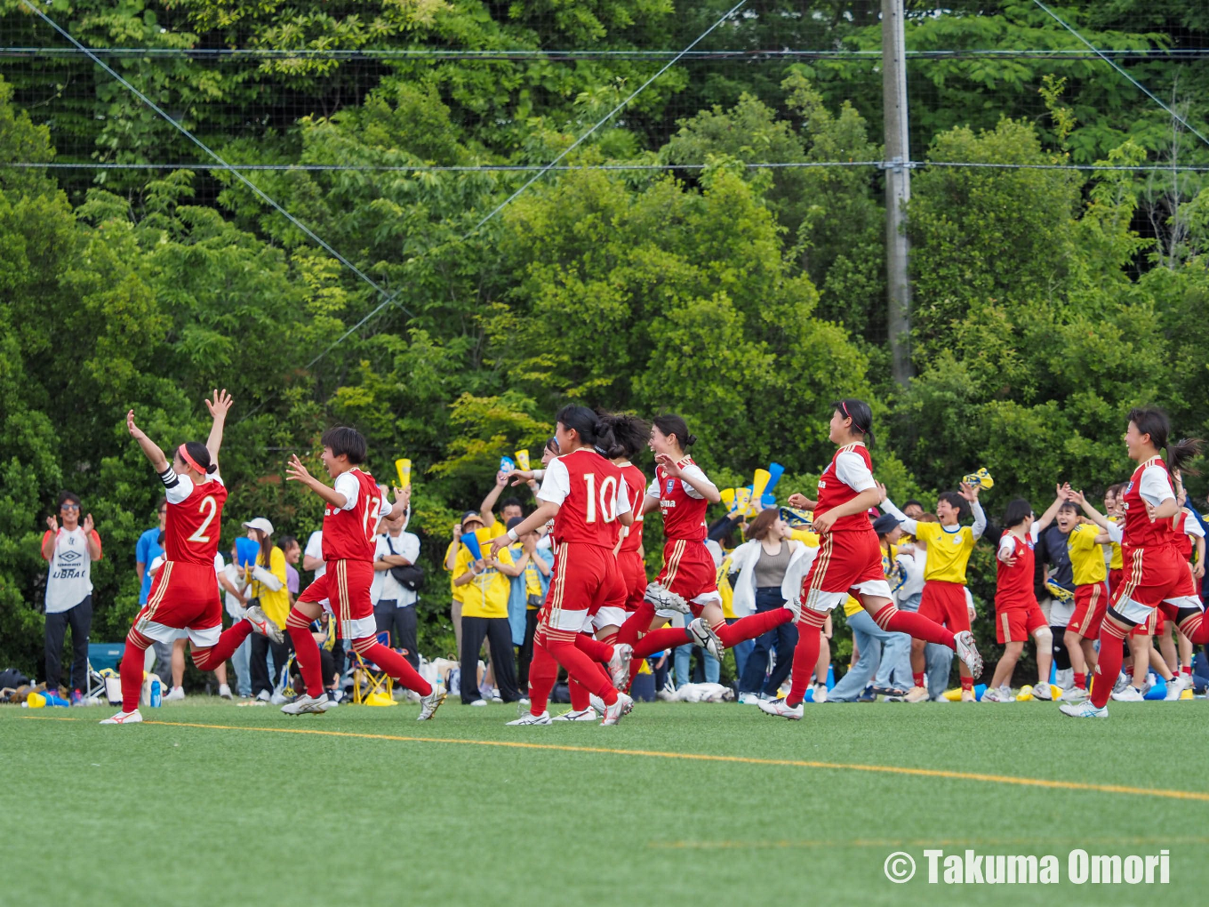 撮影日：2024年5月26日 
関東高等学校女子サッカー大会 準決勝