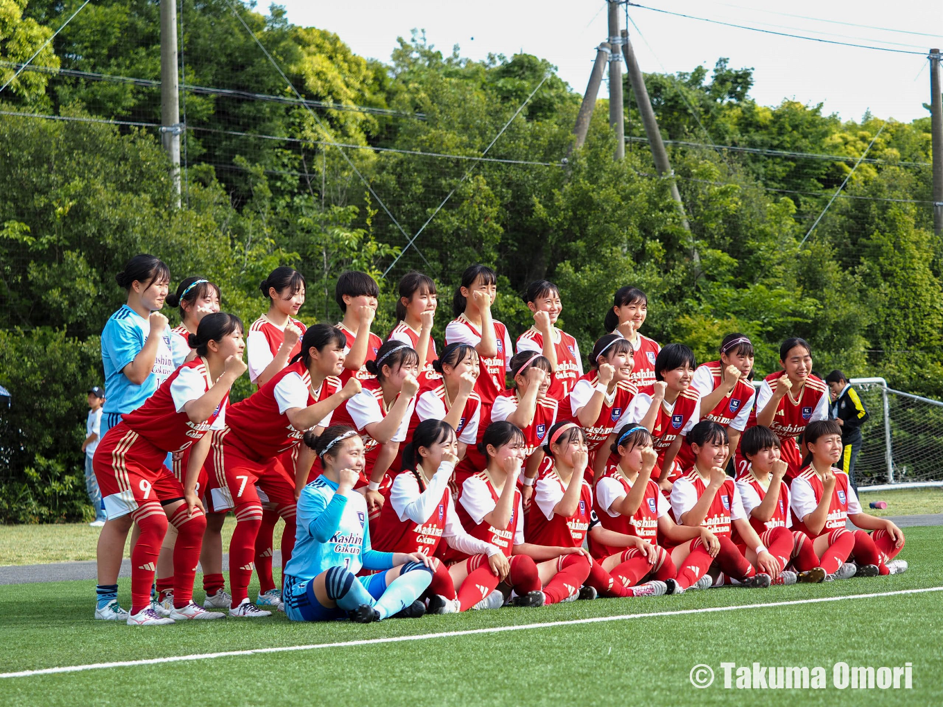 撮影日：2024年5月26日 
関東高等学校女子サッカー大会 準決勝