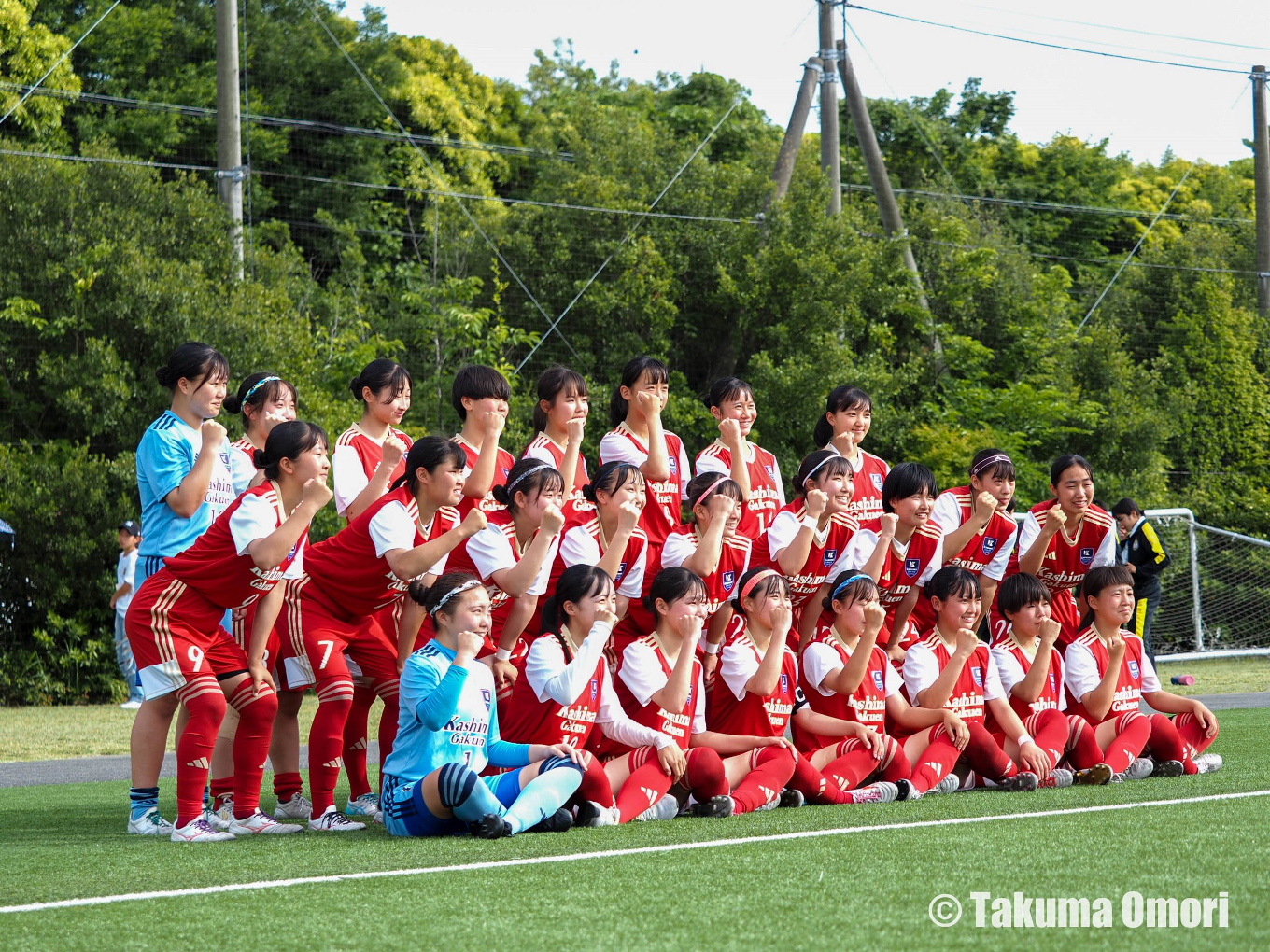 撮影日：2024年5月26日 
関東高等学校女子サッカー大会 準決勝