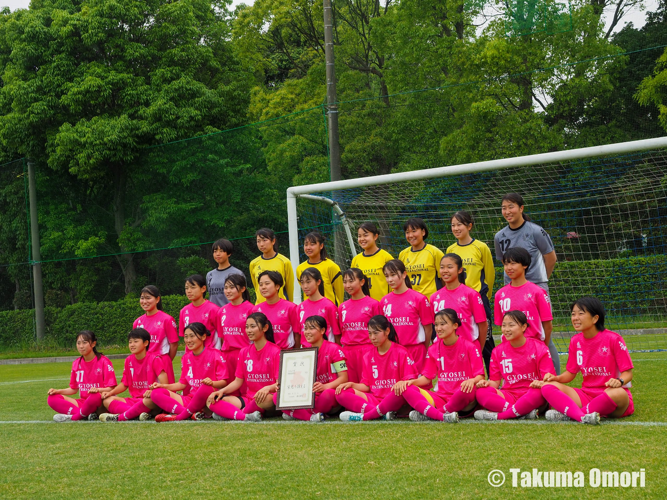 撮影日：2024年5月27日
関東高等学校女子サッカー大会 3位決定戦