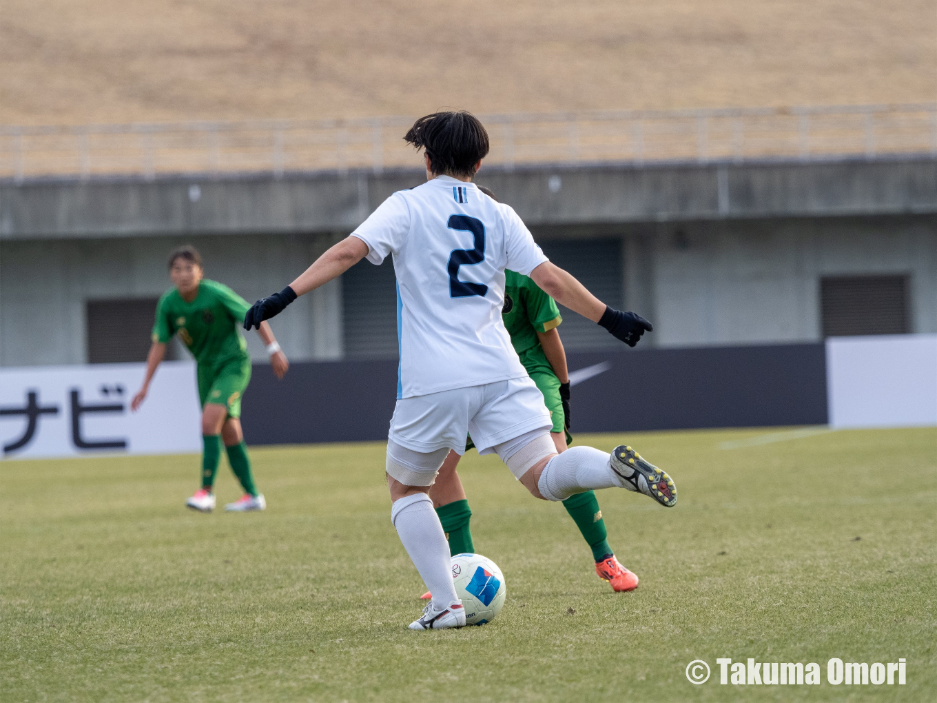 撮影日：2024年12月30日
全日本高等学校女子サッカー選手権 2回戦