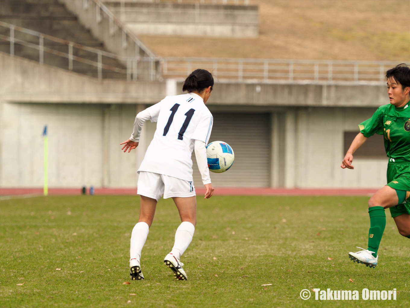 撮影日：2024年12月30日
全日本高等学校女子サッカー選手権 2回戦