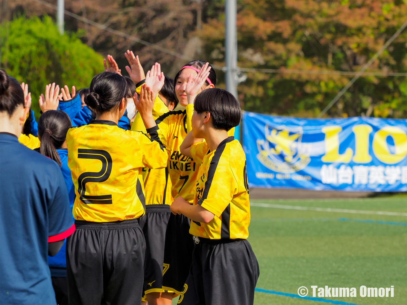 撮影日：2024年11月1日
全日本高校女子サッカー選手権宮城県大会1回戦