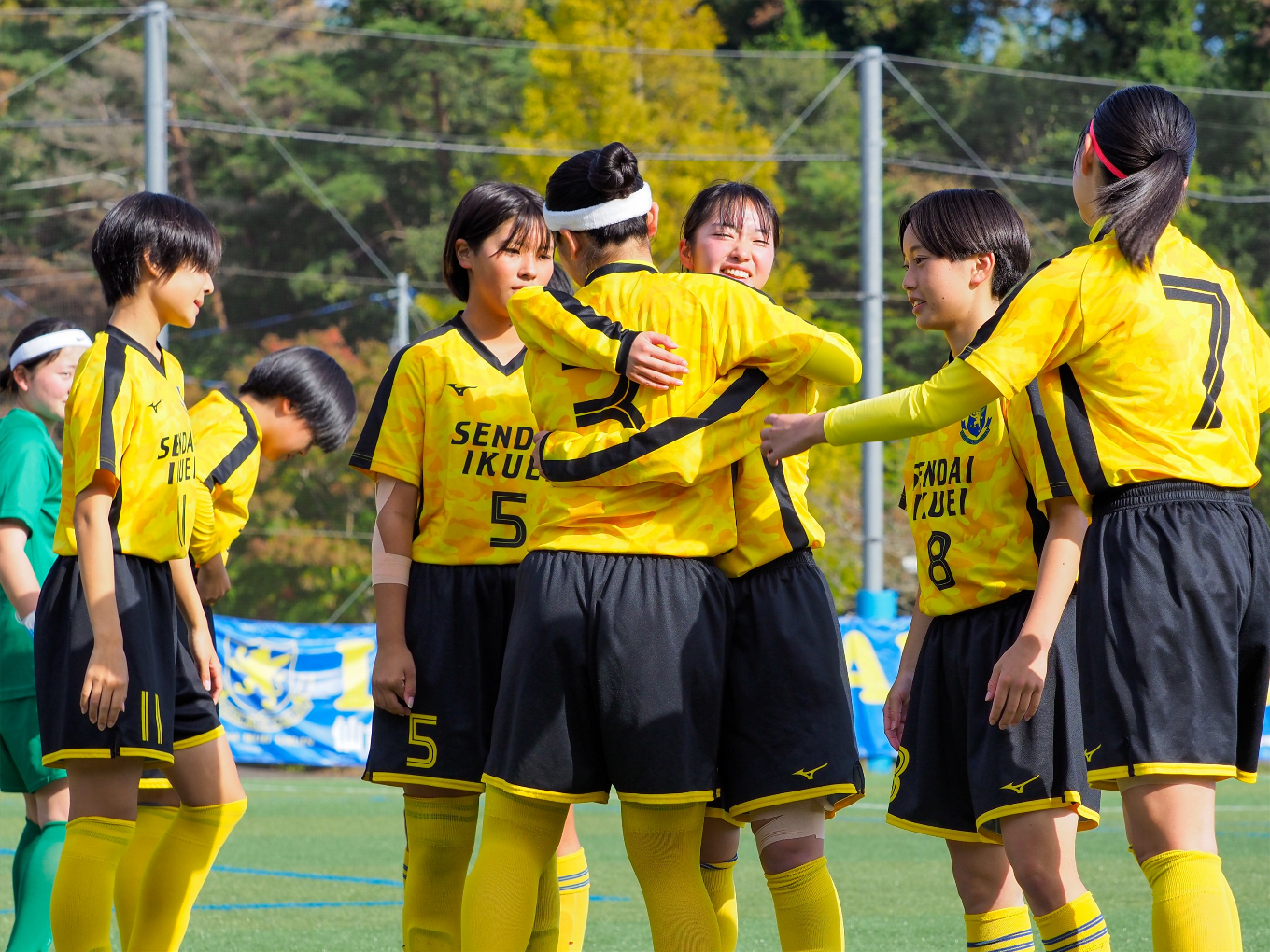 撮影日：2024年11月1日
全日本高校女子サッカー選手権宮城県大会1回戦