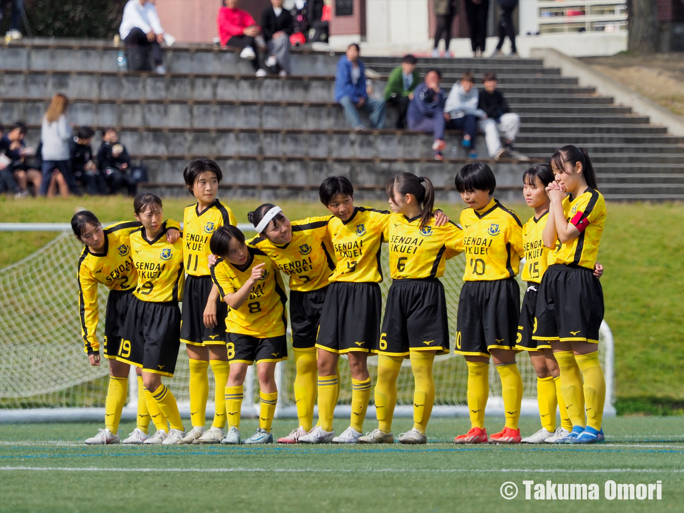 撮影日：2024年11月1日
全日本高校女子サッカー選手権宮城県大会1回戦